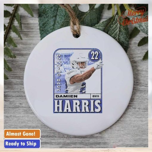 Damien Harris Buffalo running back ornament