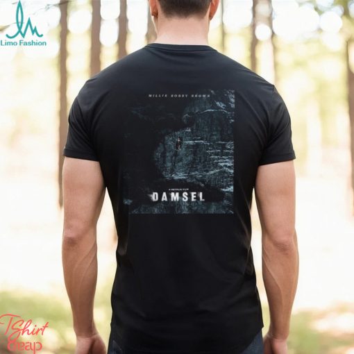 Damsel Official Poster With Starring Millie Bobby Brown Nick Robinson and Angela Bassett Unisex T Shirt