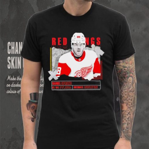 Daniel Sprong number 88 Detroit Red Wings ice hockey player pose paper gift shirt