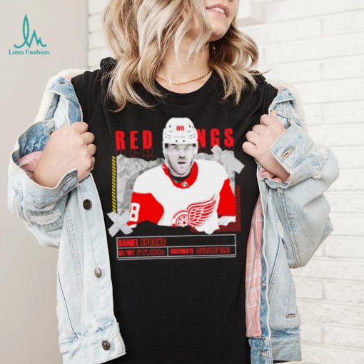 Daniel Sprong number 88 Detroit Red Wings ice hockey player pose paper gift shirt