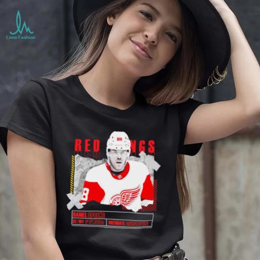 Daniel Sprong number 88 Detroit Red Wings ice hockey player pose paper gift shirt