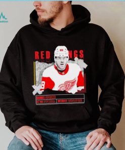 Daniel Sprong number 88 Detroit Red Wings ice hockey player pose paper gift shirt