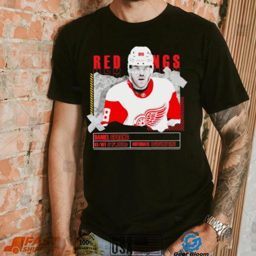 Daniel Sprong number 88 Detroit Red Wings ice hockey player pose paper gift shirt