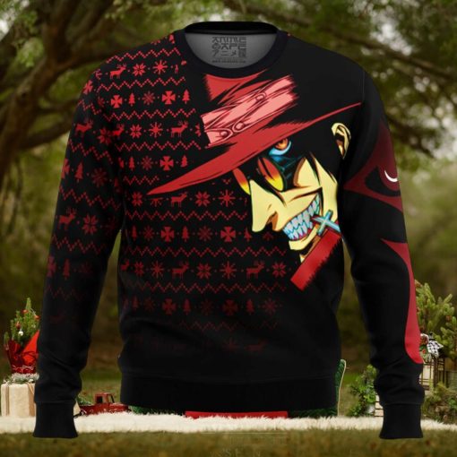 Dark Fanstasy Alucard Hellsing Ugly Christmas Sweater