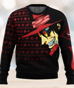 Dark Fanstasy Alucard Hellsing Ugly Christmas Sweater