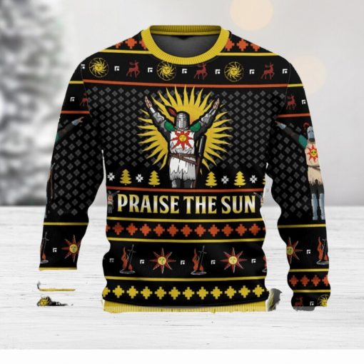 Dark Souls Praise The Sun Ugly Christmas Sweater