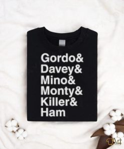 Dave Lane Gordo & Davey & Mino & Monty & Killer & Ham Shirt