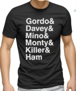 Dave Lane Gordo & Davey & Mino & Monty & Killer & Ham Shirt