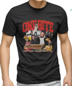 Dave Portnoy One Bite Everyone Knows The Rules T Shirt