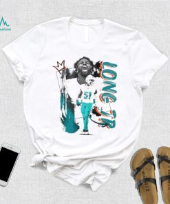 David Long Jr. number 51 Miami Dolphins football player pose poster shirt
