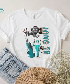 David Long Jr. number 51 Miami Dolphins football player pose poster shirt
