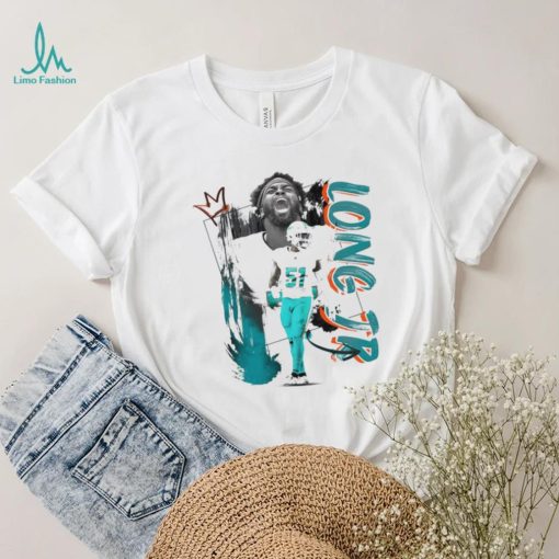 David Long Jr. number 51 Miami Dolphins football player pose poster shirt