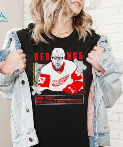 David Perron number 57 Detroit Red Wings ice hockey player pose paper gift shirt