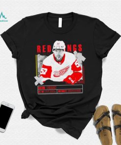 David Perron number 57 Detroit Red Wings ice hockey player pose paper gift shirt