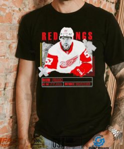 David Perron number 57 Detroit Red Wings ice hockey player pose paper gift shirt