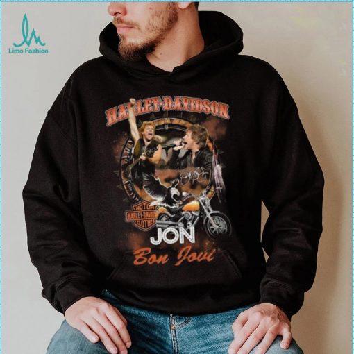 Davidson Smotor Harley Davids Jon Bon Jovi Shirt