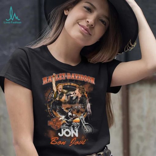 Davidson Smotor Harley Davids Jon Bon Jovi Shirt