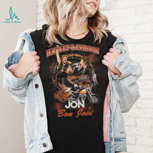 Davidson Smotor Harley Davids Jon Bon Jovi Shirt