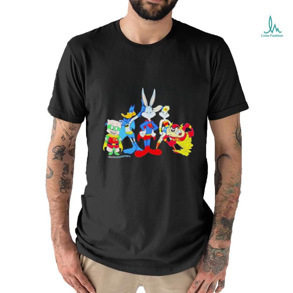 Dc Looney Tunes Mash Ups Heroes Shirt Dc Looney Tunes Mash Ups Heroes Shirt