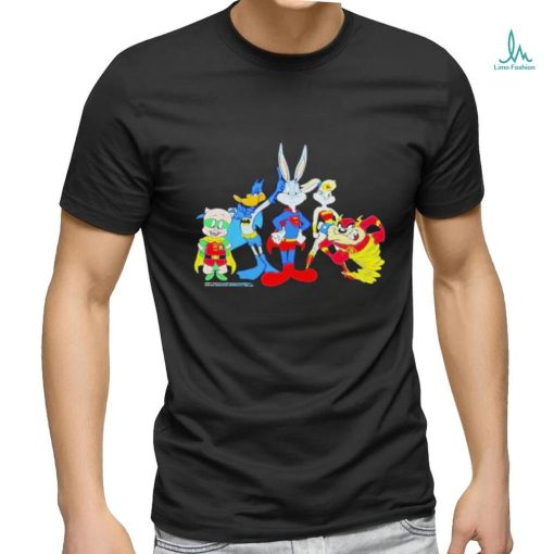 Dc Looney Tunes Mash Ups Heroes Shirt