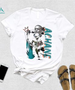 De’Von Achane number 28 Miami Dolphins football player pose poster shirt