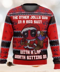 Deadpool Jolly Red Guy Ugly Christmas Sweater Funny Gift For Men And Women Fans