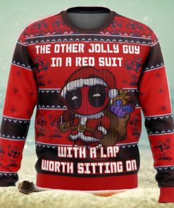 Deadpool Jolly Red Guy Ugly Christmas Sweater Funny Gift For Men And Women Fans