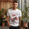 Deadpool Marvel Comics Mad Engine Bad Dad Graphic T Shirt