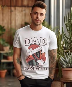 Deadpool Marvel Comics Mad Engine Bad Dad Graphic T Shirt