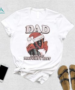 Deadpool Marvel Comics Mad Engine Bad Dad Graphic T Shirt