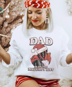 Deadpool Marvel Comics Mad Engine Bad Dad Graphic T Shirt