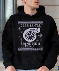 Dear Santa Bring Me A Turbo Hat shirt