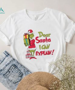 Dear Santa I can explain Christmas shirt