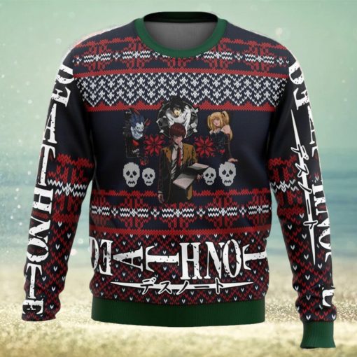 Death Note Characters Alt Ugly Christmas Sweater Funny Gift For Men And Women Fans