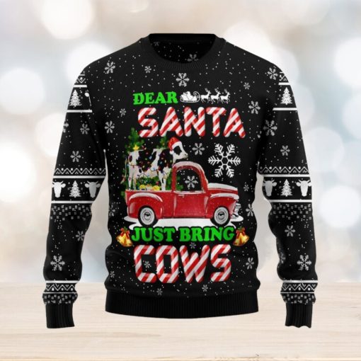 Deer Santa Christmas Unisex Ugly Sweater