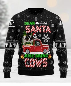 Deer Santa Christmas Unisex Ugly Sweater