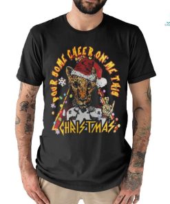 Def Leppard Rock Band Pour Some Cheer On Me This Christmas Shirt