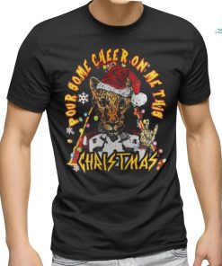 Def Leppard Rock Band Pour Some Cheer On Me This Christmas Shirt