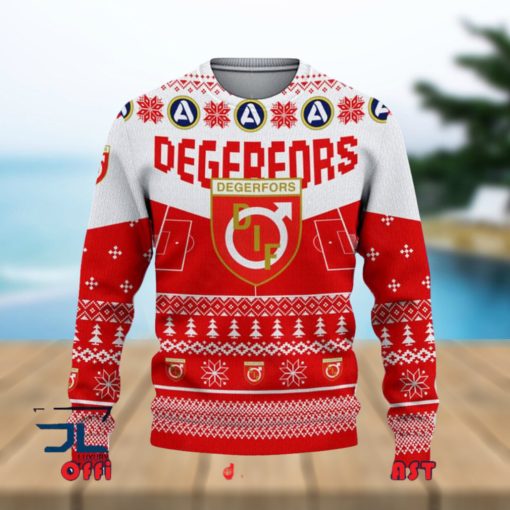 Degerfors IF Allsvenskan Sweden Ugly Sweater Christmas