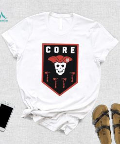 Demario Douglas Wearing Core Pirate Skull shirt