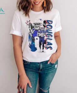 Demario Douglas number 81 New England Patriots football player pose poster shirt