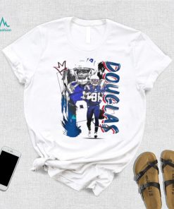 Demario Douglas number 81 New England Patriots football player pose poster shirt