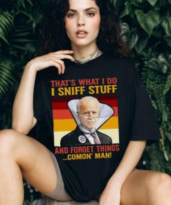 Dementia Joe Biden Sniffing Hair T Shirt