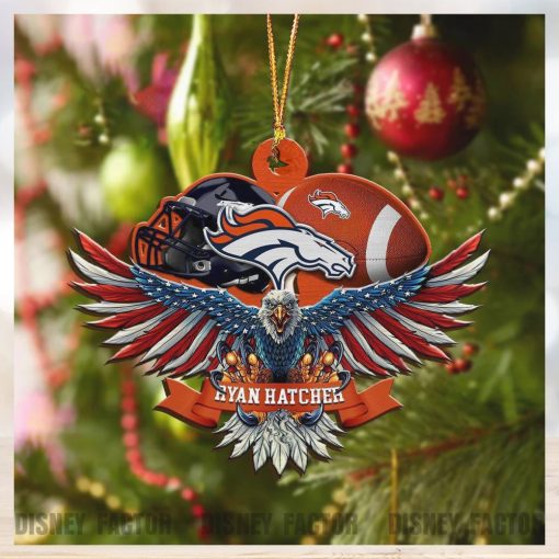 Denver Broncos Decorations, Eagles Christmas Ornaments