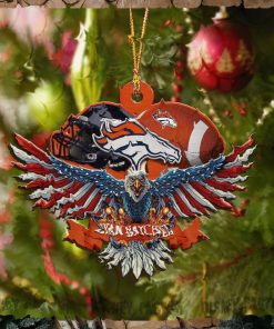 Denver Broncos Decorations, Eagles Christmas Ornaments