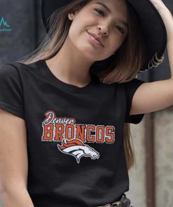 Denver Broncos Gameday Couture s In The Spotlight Tonal Leopard Print Shirt