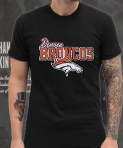 Denver Broncos Gameday Couture s In The Spotlight Tonal Leopard Print Shirt