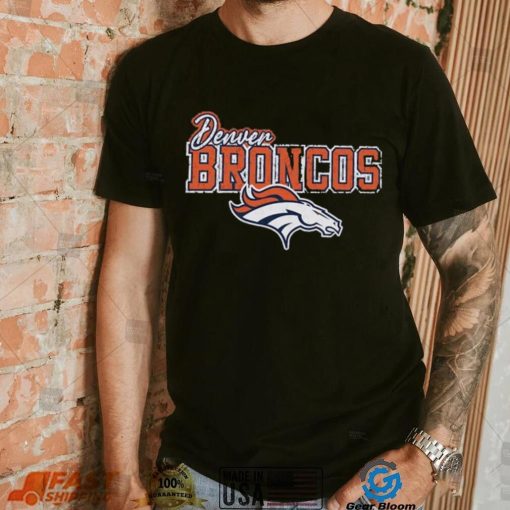 Denver Broncos Gameday Couture s In The Spotlight Tonal Leopard Print Shirt