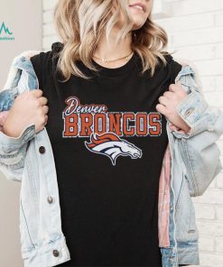 Denver Broncos Gameday Couture s In The Spotlight Tonal Leopard Print Shirt