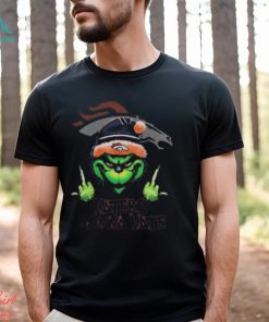 Denver Broncos Grinch Haters Gonna Hate T Shirt